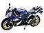 Miniatura Moto Yamaha: YZF-R1 - Azul - 1:10 - Imagem 1
