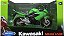 Moto Kawasaki: Ninja 650R - Verde - 1:10 - Imagem 3
