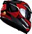 Capacete Norisk Strada Drive Preto e Vermelho (c/ Viseira Solar) - Imagem 7