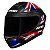 COMBO Capacete Axxis Draken Uk Fosco Black Red Blue - Imagem 6