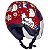 Capacete Peels Freeway Hello kitty Usa Vermelho e Branco - Imagem 4