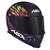 Combo Capacete Asx Eagle Vibes Fosco Preto Color - Imagem 7