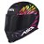 Combo Capacete Asx Eagle Vibes Fosco Preto Color - Imagem 9