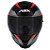 Combo Capacete Asx Eagle SV Lightning Brilho Preto/Prata/ VM - Imagem 3