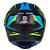 Capacete Asx Eagle SV Lightning Fosco Preto/ Grafite/ Azul - Imagem 7