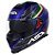 Combo Capacete Asx Eagle SV Italy Brilho Azul - Imagem 6