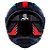 Combo Capacete Asx Eagle Racing Attacker Brilho Preto/GF/TFY - Imagem 4