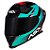 Combo Capacete Asx Eagle Racing Attacker Brilho Preto/GF/TFY - Imagem 2