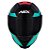 Combo Capacete Asx Eagle Racing Attacker Brilho Preto/GF/TFY - Imagem 3