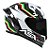 Capacete Asx Eagle Racing Italy Brilho Branco - Imagem 1