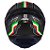 Combo Capacete Asx Eagle Racing Italy Fosco Preto - Imagem 2