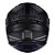 Combo Capacete Asx Draken UK Fosco Preto/ Cinza - Imagem 3