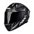 Combo Capacete Asx Draken Vector Fosco Preto/ Cinza - Imagem 5