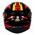 Capacete Asx Draken Raptor Brilho Preto/ Vermelho - Imagem 4