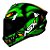 Capacete Asx Draken Raptor Brilho Preto/ Verde - Imagem 5