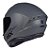 Capacete Asx Draken Solid Fosco Cinza - Imagem 5