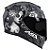 Combo Capacete Asx Eagle Catrina Fosco Cinza/ Branco/ Preto - Imagem 2