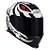 Capacete Asx Eagle Scorpion Brilho Preto/ Branco/ Vermelho - Imagem 7