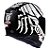 Capacete Asx Eagle Scorpion Brilho Preto/ Branco/ Vermelho - Imagem 8