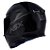 Combo Capacete Asx Eagle Solid Brilho Preto / Cinza - Imagem 5