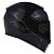 Capacete Asx Eagle Solid Brilho Preto / Cinza - Imagem 1