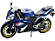 Miniatura Moto Yamaha YZF-R1 - Azul - 1:12 - Imagem 1