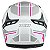 Capacete X11 Volt Dash Branco-Rosa - Imagem 2