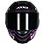 Capacete Axxis Eagle Lady Catrina Preto Fosco/Roxo - Imagem 6