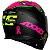 Capacete Axxis Mg16 Celebrity Edition By Marianny Preto Fosco/Rosa - Imagem 5