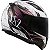 Capacete Ls2 Ff353 Boho Branco, Preto e Rosa - Imagem 1