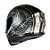 Capacete Mt Thunder 3 Isle Of Man Preto Fosco E Dourado - Imagem 7