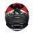 Capacete Mt Thunder 3 Avanti Preto Fosco E Vermelho - Imagem 5