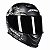 Capacete Axxis Eagle Skull Matt Black-Grey - Imagem 7