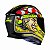 Capacete Axxis Eagle Joker Gloss Preto e Amarelo - Imagem 5