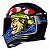 Capacete Axxis Eagle Joker Gloss Preto e Azul - Imagem 3