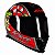 Capacete Axxis Eagle Joker Gloss Preto e Vermelho - Imagem 6