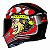 Capacete Axxis Eagle Joker Gloss Preto e Vermelho - Imagem 3