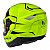 Capacete Articulado Mt Sv Atom Divergence Yellow Fluor (com viseira solar) - Imagem 4