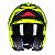 Capacete Articulado Mt Sv Atom Divergence Yellow Fluor (com viseira solar) - Imagem 3