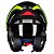 Capacete Articulado Mt Sv Atom Tarmac Gloss Matt Yellow - Imagem 8