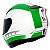 Capacete Mt Revenge Binomy White/Red/Green - Imagem 2