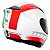 Capacete Mt Revenge Binomy White/Red/Green - Imagem 4