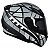 Capacete Mt Revenge Speeding Matt Black-Grey - Imagem 1