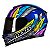 Capacete Axxis Eagle Dreams Gloss Blue Grey - Imagem 2