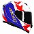 Capacete Axxis Eagle Diagon White Blue Red - Imagem 1