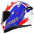 Capacete Axxis Eagle Diagon White Blue Red - Imagem 3