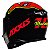 Capacete Axxis Eagle Mg16 Celebrity Edition Marianny Black Red - Imagem 3