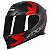 Capacete Axxis Eagle Diagon Matt Black Red - Imagem 8