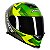 Capacete Axxis Eagle Diagon Gloss Green Yellow - Imagem 6