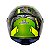 Capacete Axxis Eagle Diagon Gloss Green Yellow - Imagem 4